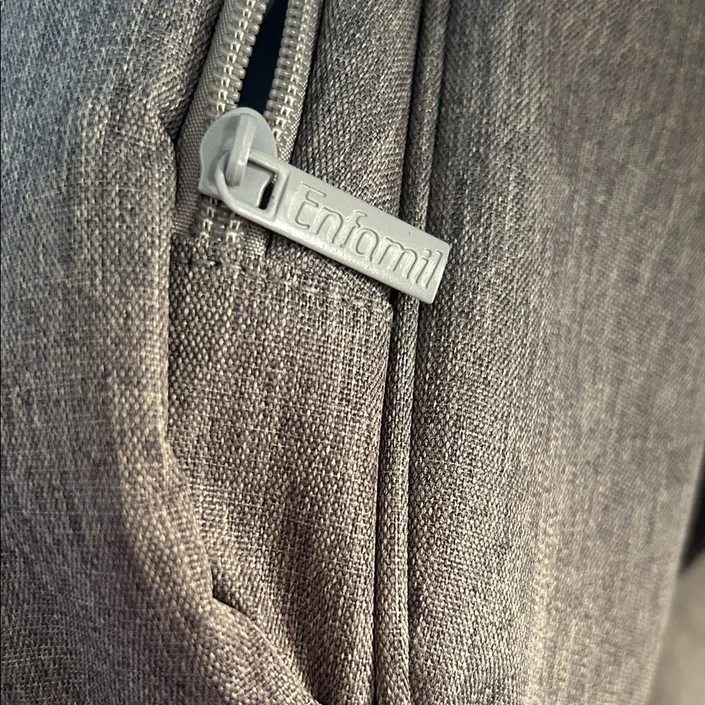 Elegant Gray Women's Baby Bag - Picture 6 of 6